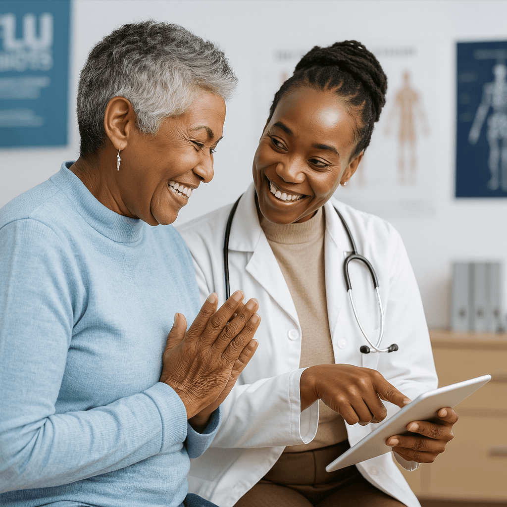 VisioradAI team and healthcare professionals